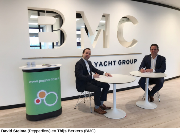 Samenwerking BMC en Pepperflow