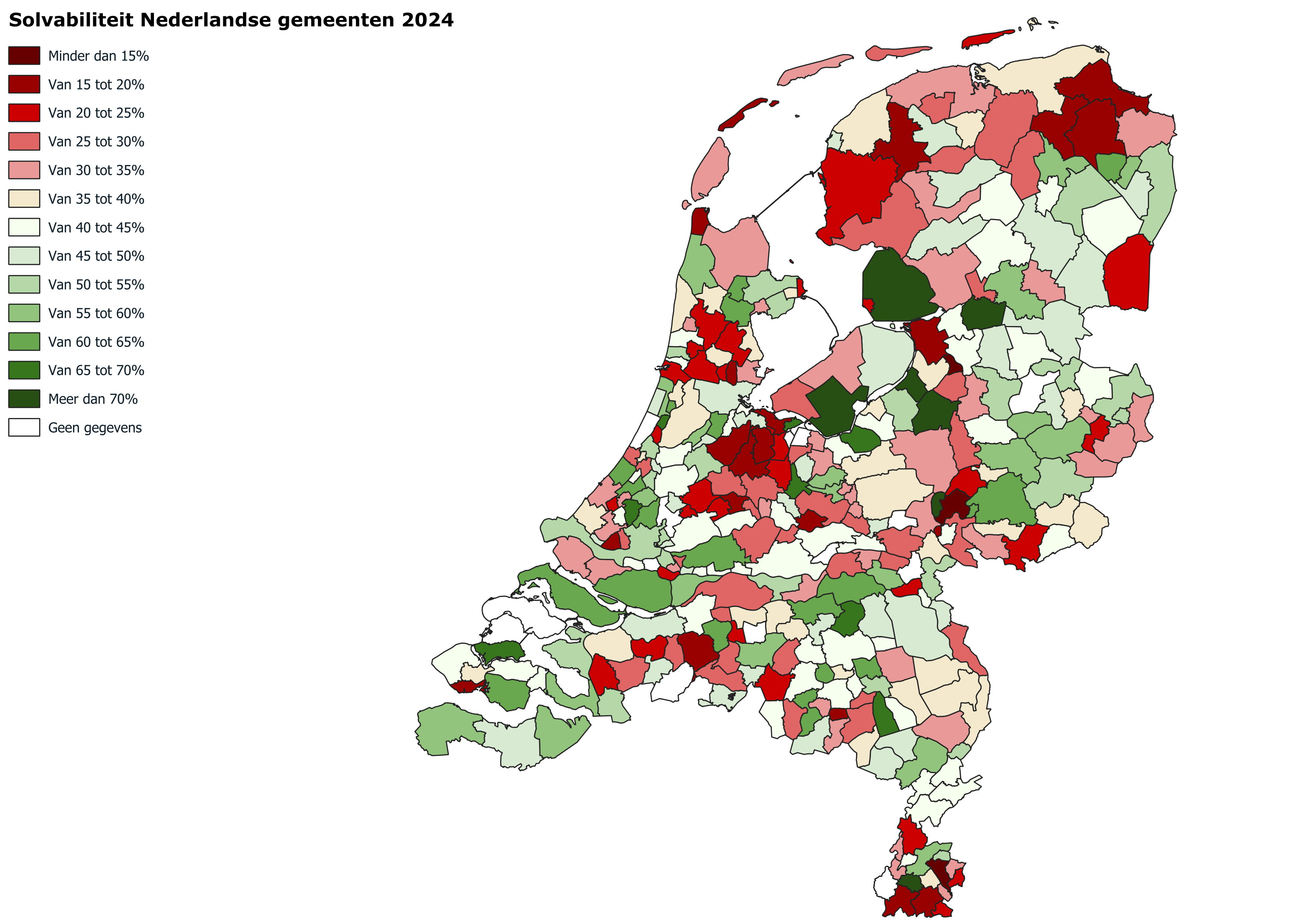 Solvabiliteit Nederlandse gemeenten 2024